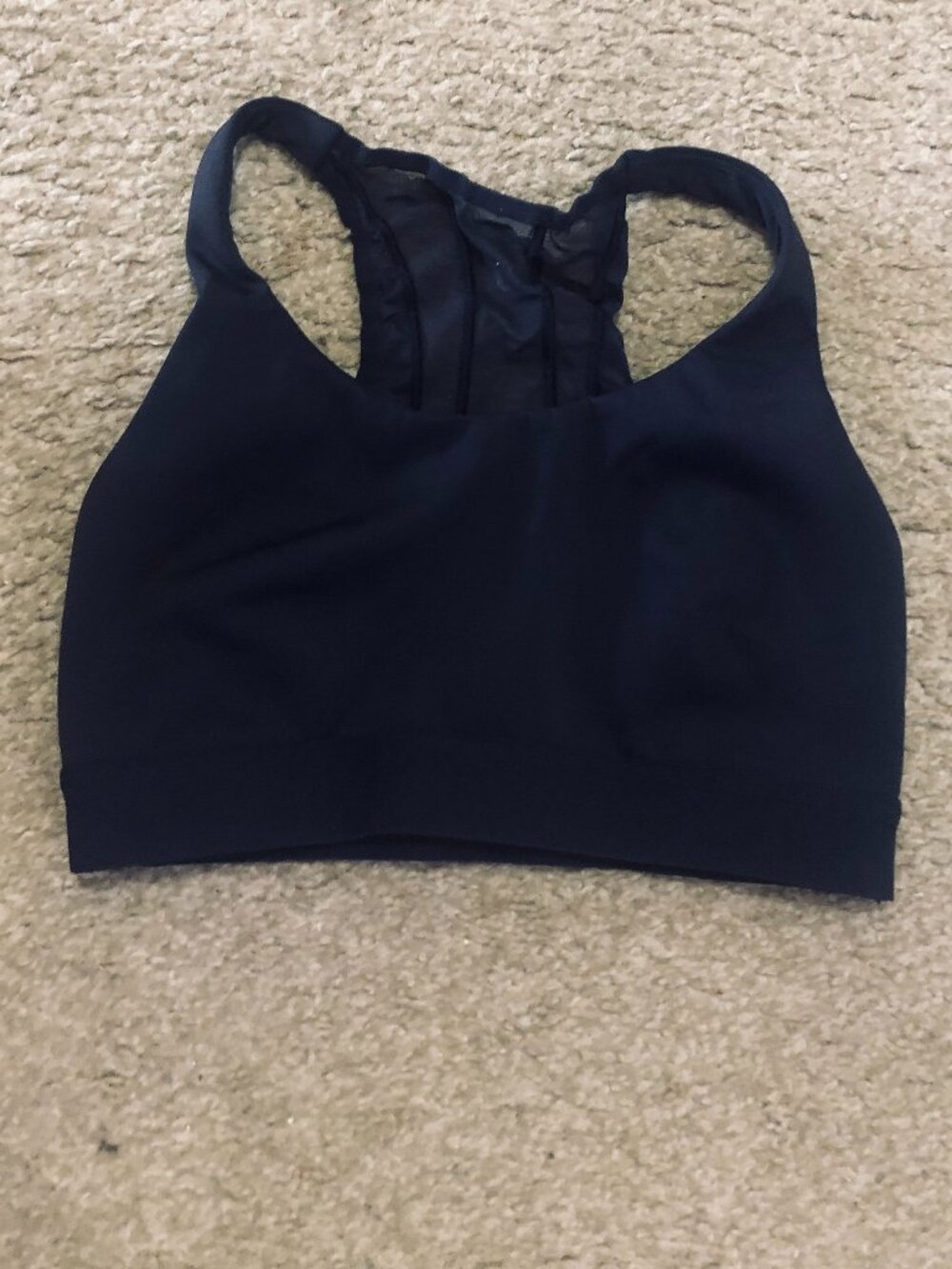 Lululemon Womens Sports bra Size 4 Blue - Picture 3 of 4